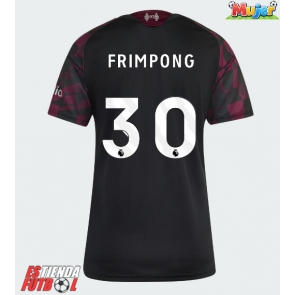 Liverpool Jeremie Frimpong #30 Tercera Equipación Mujer 2026-27 Manga Corta